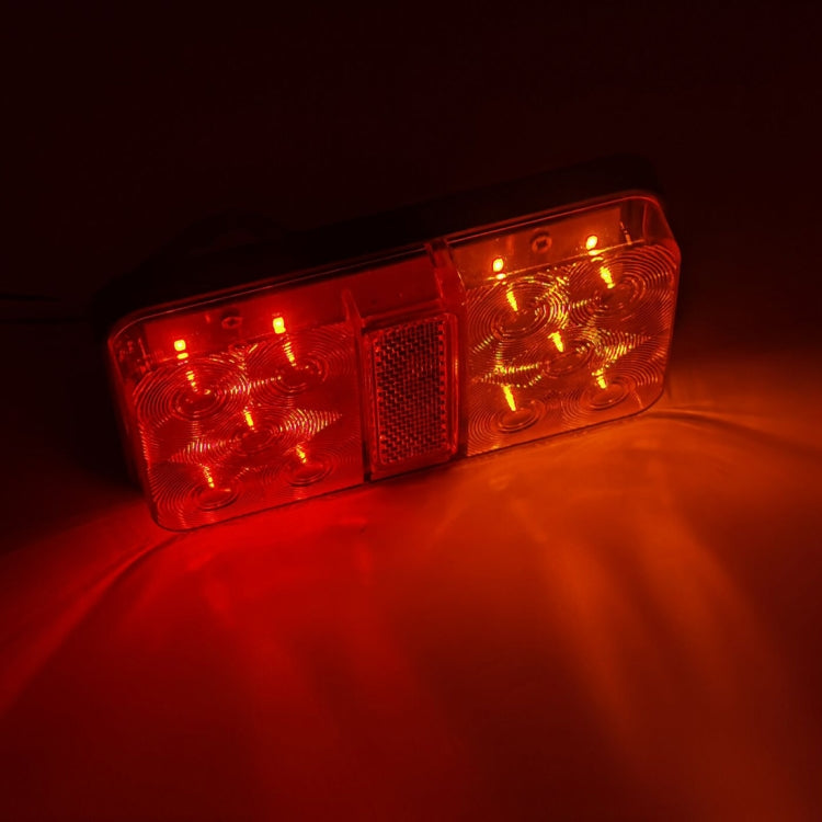 A4138 一對裝 拖車/卡車 H款長條形 10LED尾燈套裝