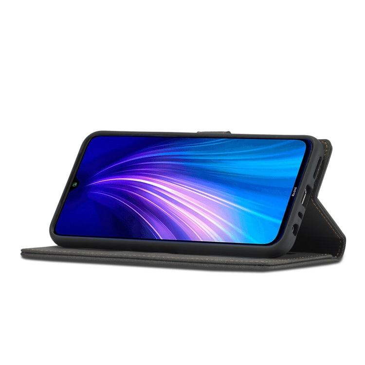 適用於小米 紅米 Note 8T Forwenw F1系列 磨砂強磁左右開皮套 帶支架&卡槽&錢包&相框