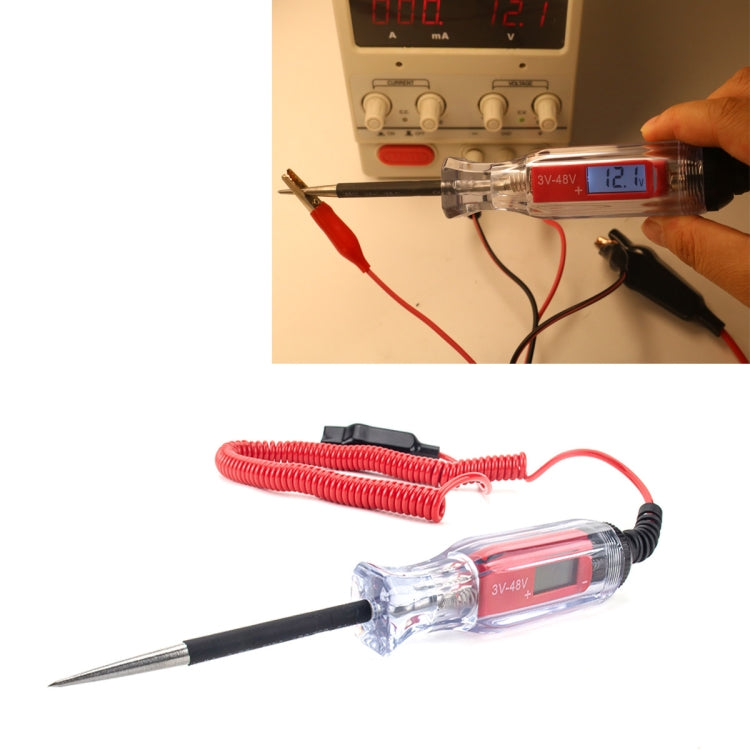 A3782 3-48V数字显示汽車測電筆