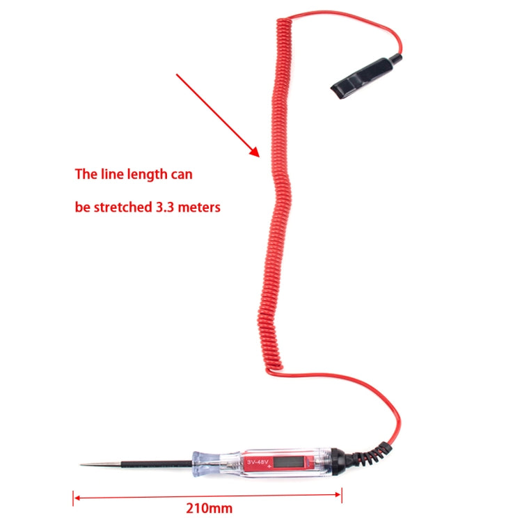 A3782 3-48V数字显示汽車測電筆