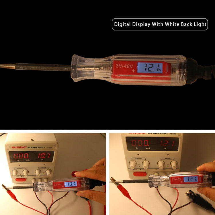 A3782 3-48V数字显示汽車測電筆