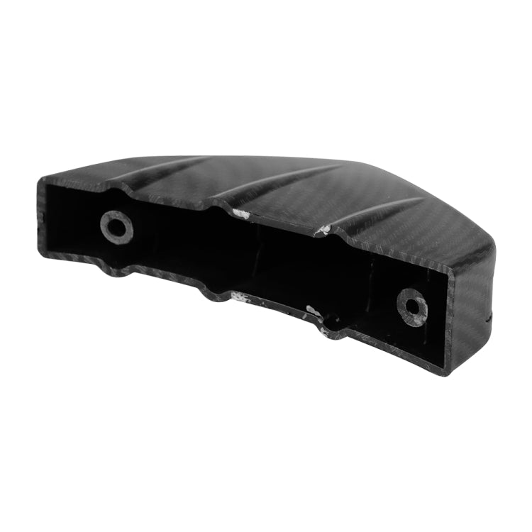 4個一賣 碳紋 汽車通用鯊魚鰭后擾流板保險杠底盤裝飾