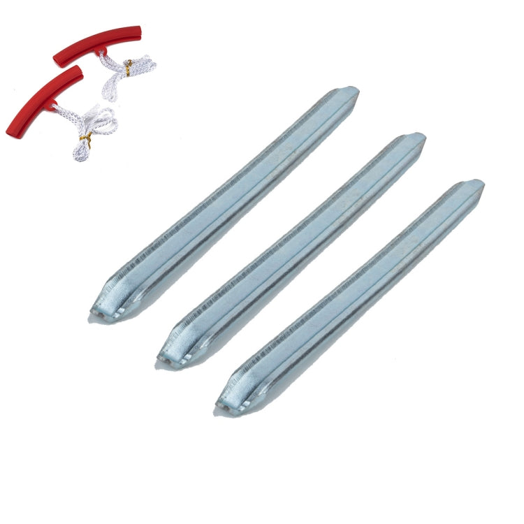 A3516 5件裝 汽車/摩托車12英寸輪胎維修撬板工具 配紅色輪胎保護罩