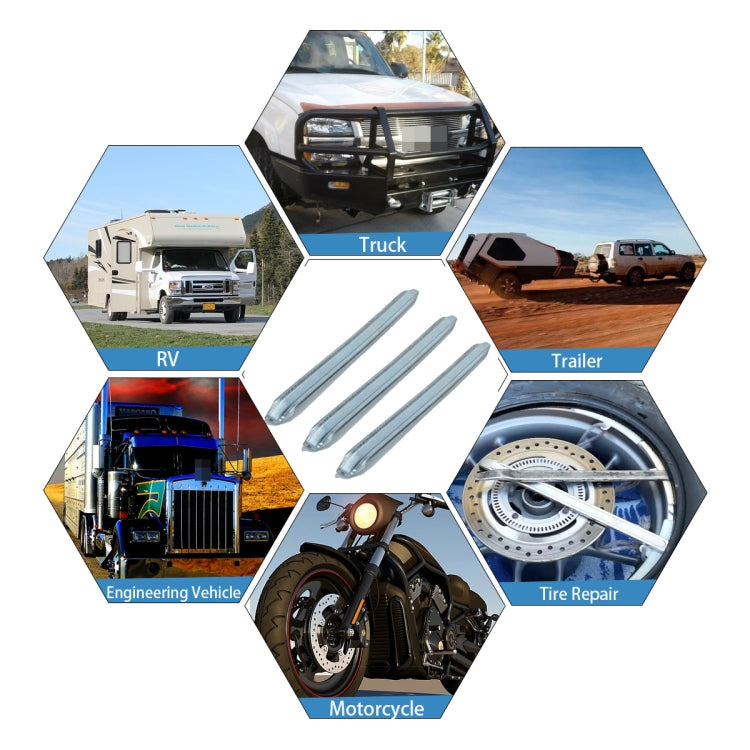 A3516 5件裝 汽車/摩托車12英寸輪胎維修撬板工具 配紅色輪胎保護罩