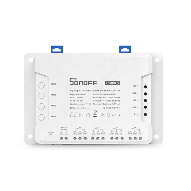 Sonoff 4CHPROR3 手機智能家居開關四路控制器 支持遠程控制定時