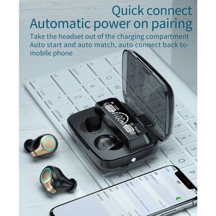 M18 藍牙5.1 LED屏防水藍牙耳機