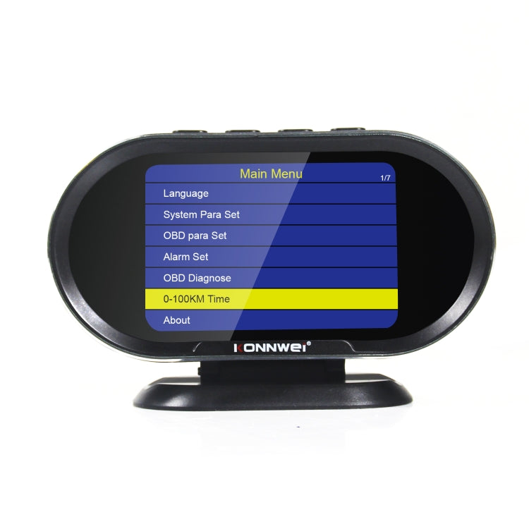 KONNWEI KW206 2合1 OBDII / EOBD 3.5寸彩屏12V汽車故障掃描儀 支持5大協議