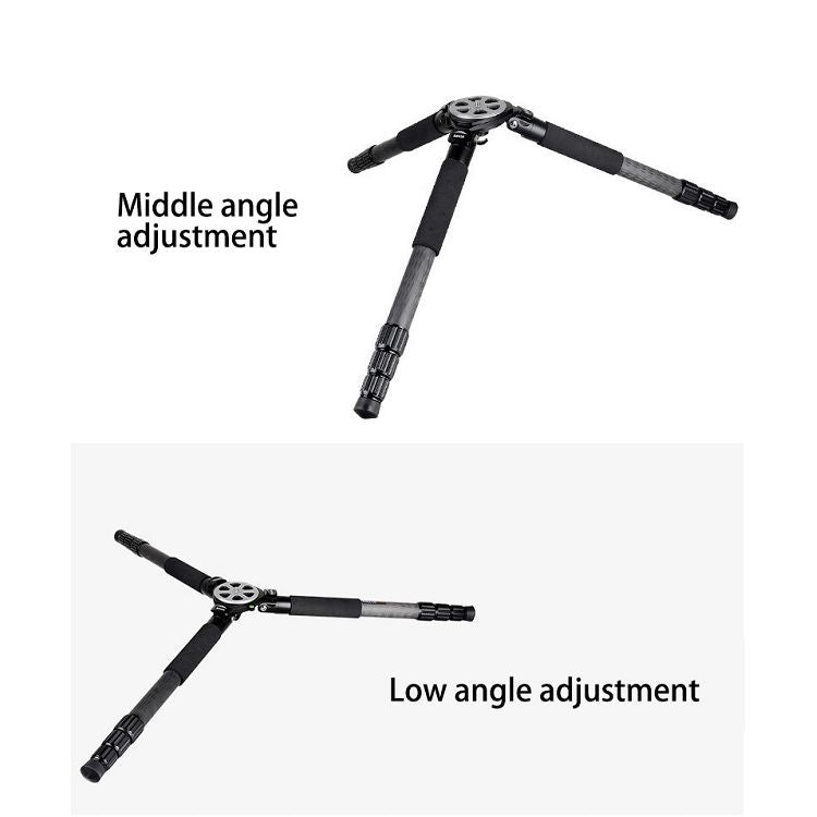 BEXIN ST364C 便攜式攝影碳纖維三角架, 粗管徑：36mm