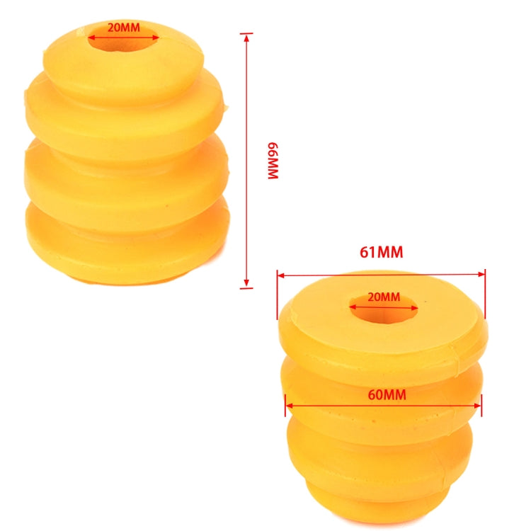 A3835 2隻裝 適用於凱迪拉克 / 雪佛蘭 汽車聚氨酯前側減震緩衝塊 15153958