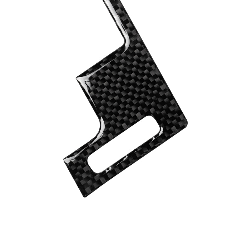 適用於尼桑350z 2006-2009 汽車碳纖維中心通風排氣口裝飾貼紙