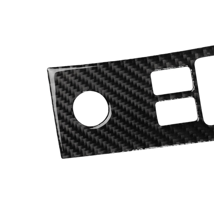 適用於尼桑350z 2006-2009 汽車碳纖維玻璃升降裝飾貼紙, 左駕