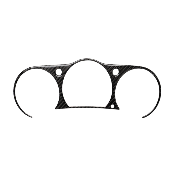 適用於尼桑350z 2006-2009 汽車碳纖維速度計包圍裝飾貼紙