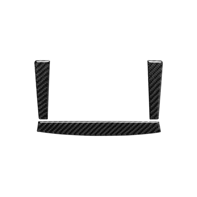 適用於尼桑350z 2006-2009 汽車碳纖維導航框裝飾貼紙