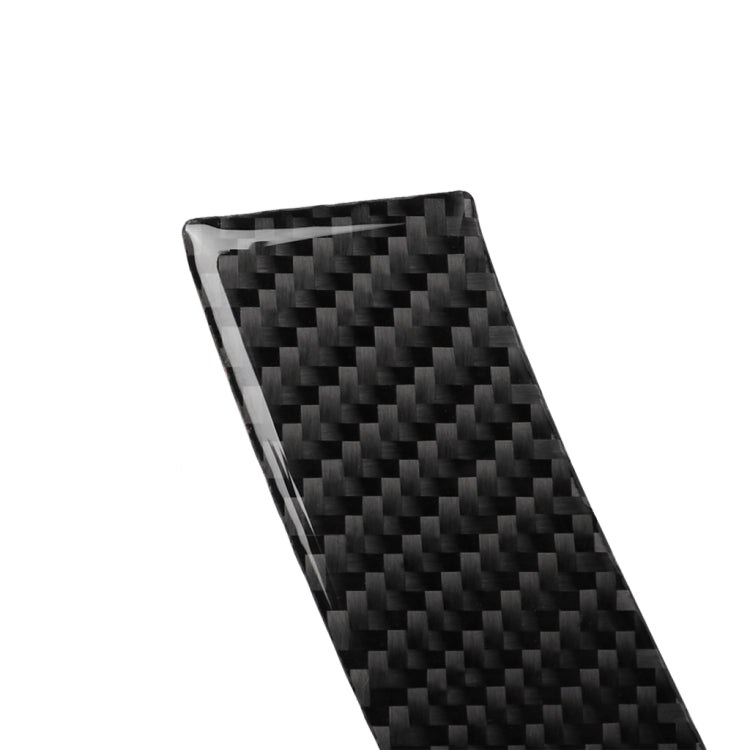 適用於尼桑350z 2006-2009 汽車碳纖維乘客側車門拉手裝飾貼紙