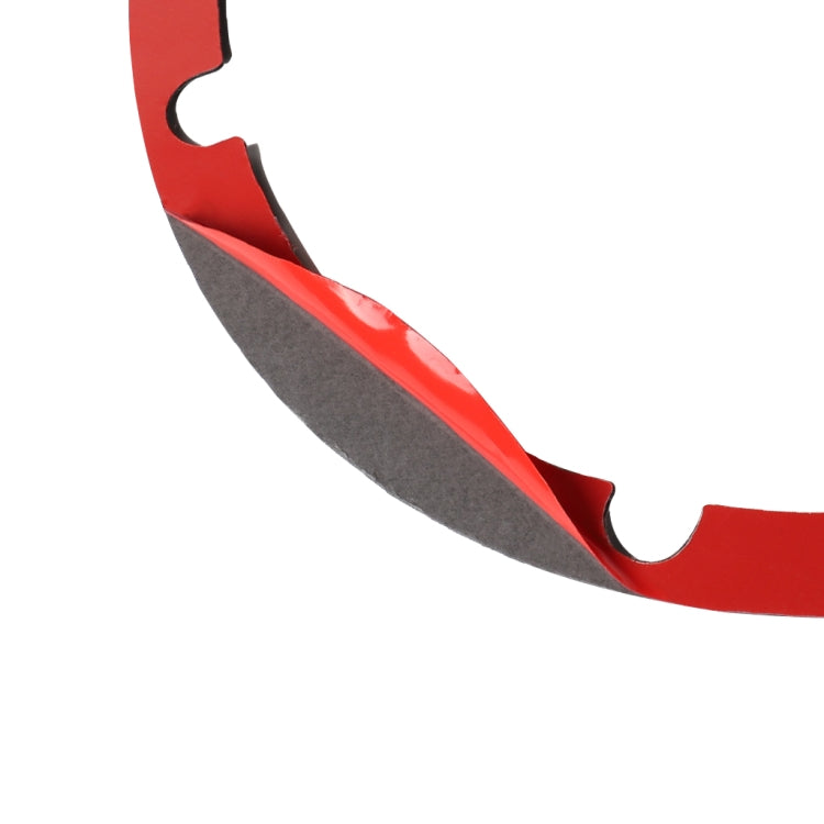 適用於尼桑350z 2006-2009 汽車碳纖維後排喇叭圈裝飾貼紙