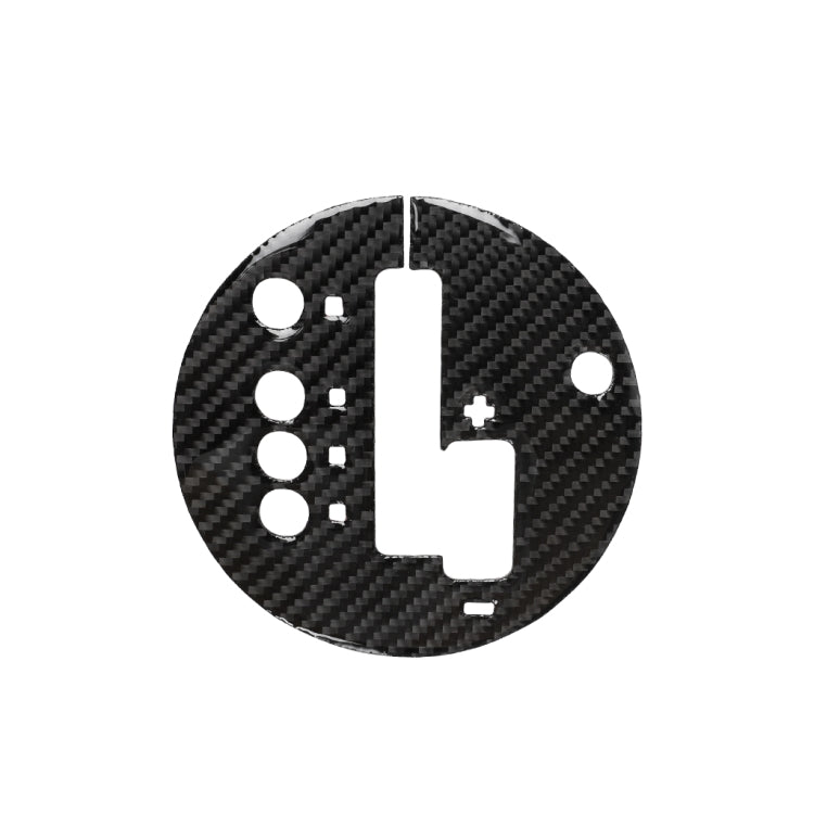 適用於尼桑350z 2006-2009 汽車碳纖維檔位自動變速器面板裝飾貼紙, 左駕