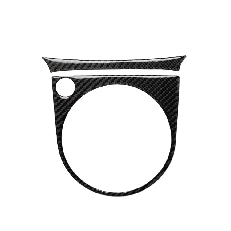 適用於尼桑350z 2006-2009 汽車碳纖維排擋面板裝飾貼紙, 左駕