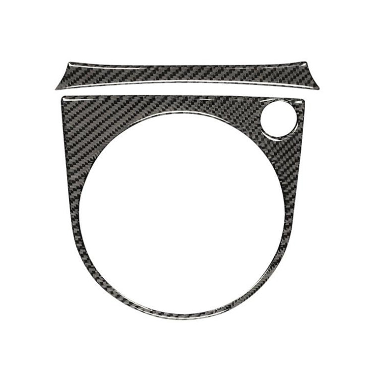 適用於尼桑350z 2006-2009 汽車碳纖維排擋面板裝飾貼紙, 右駕