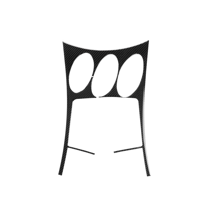 適用於尼桑350z 2006-2009 汽車碳纖維收音機空調控制台裝飾貼紙