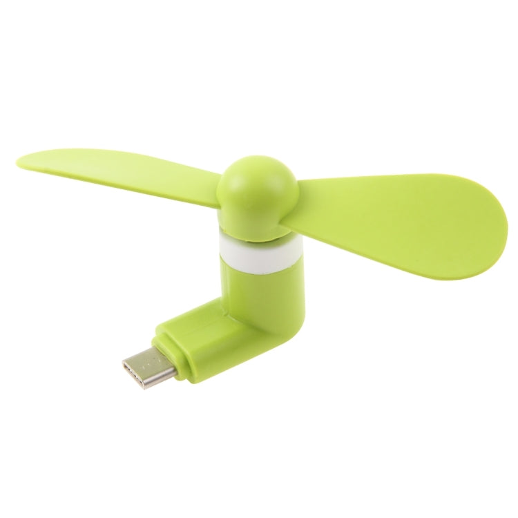 USB 3.1 Type-C接口且帶OTG功能手機2恭弘=叶 恭弘迷你風扇