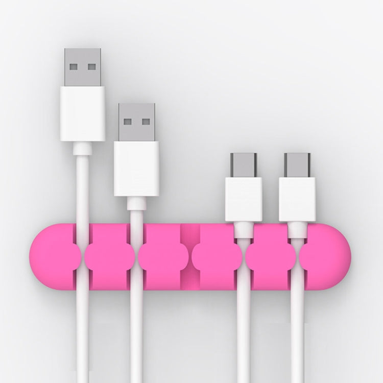 ORICO CBS5 硅膠桌面繞線器固定器 尺寸：9.6*2*1.2cm