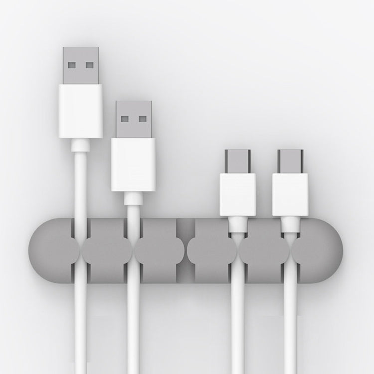 ORICO CBS5 硅膠桌面繞線器固定器 尺寸：9.6*2*1.2cm