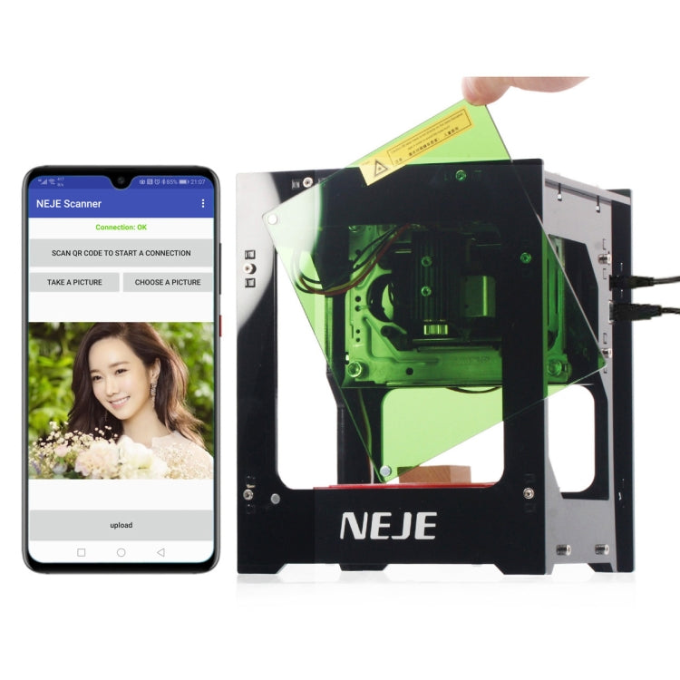 NEJE KZ 3000mW USB DIY 激光藍牙雕刻機