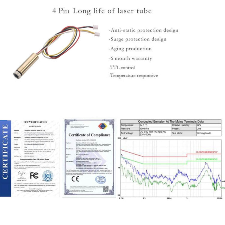 NEJE KZ 3000mW USB DIY 激光藍牙雕刻機