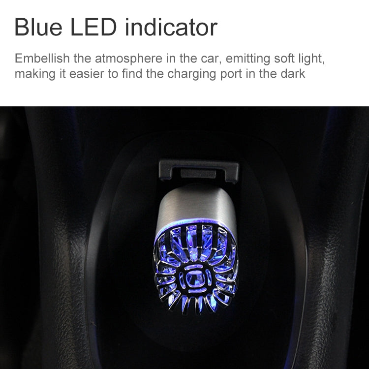 汽車點煙器負離子空氣凈化器