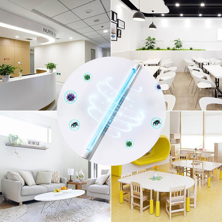 110V 8W 有臭氧石英uv紫外線殺菌燈 配開關線+跨境包裝