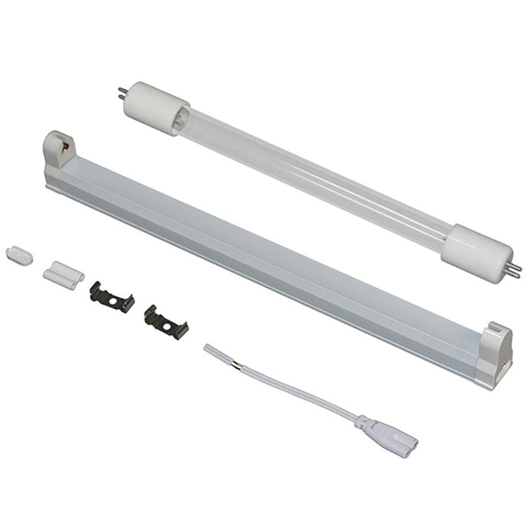 110V 8W 有臭氧石英uv紫外線殺菌燈 配開關線+跨境包裝