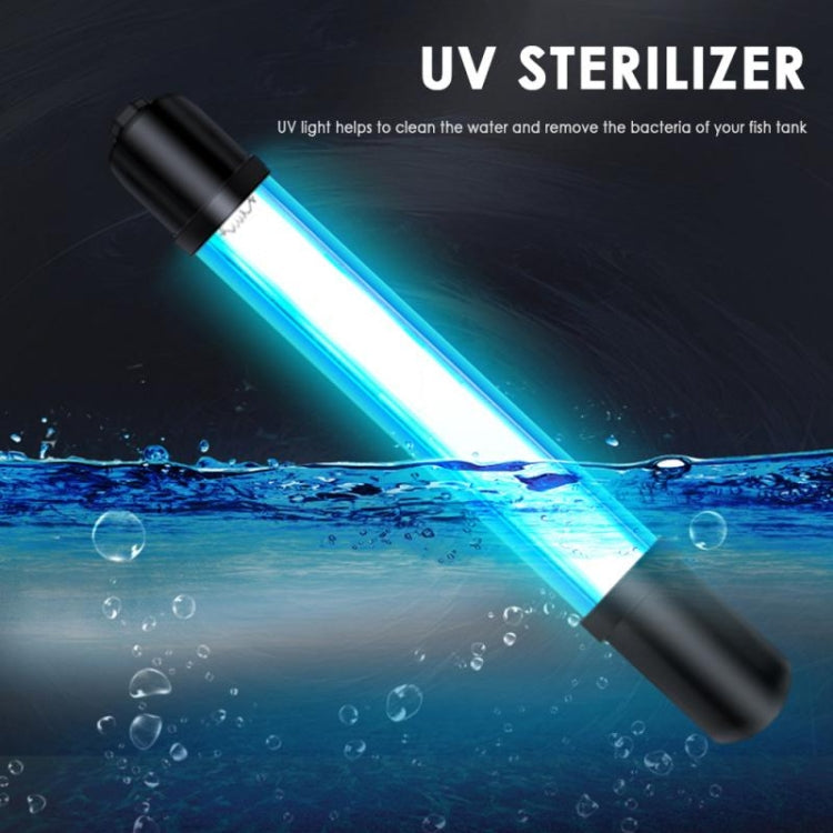 110V 7W UV Ultraviolet Algae Disinfection Fish Tank Lamp, US Plug