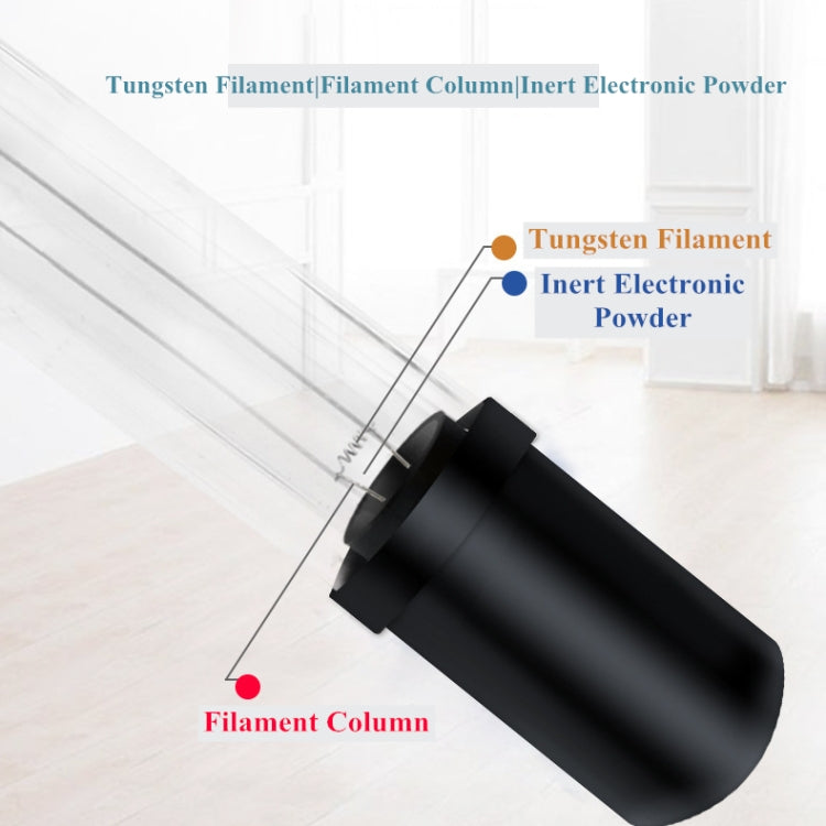 110V 5W UV Ultraviolet Algae Disinfection Fish Tank Lamp, US Plug