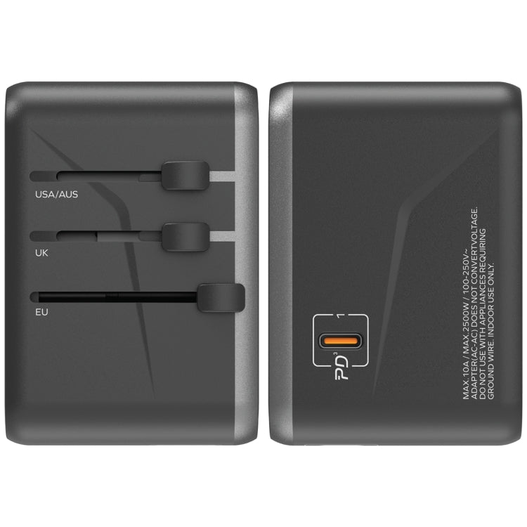 MOMAX 1-World UA8 PD 70W Fast Charger Power Adapter