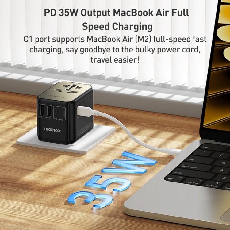 MOMAX 1-World UA9 PD 35W 快充充電器 , UA9