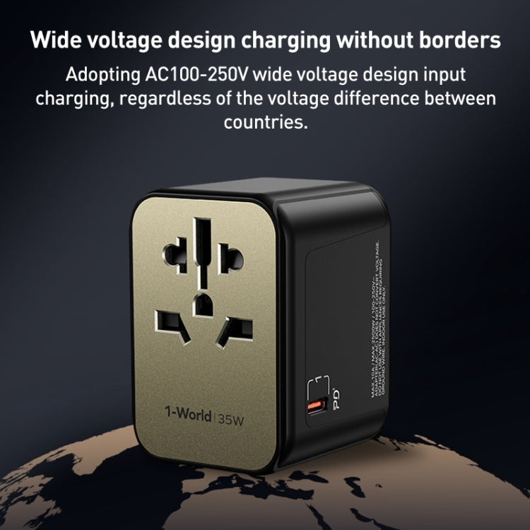 MOMAX 1-World UA9 PD 35W 快充充電器