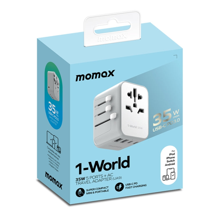 MOMAX 1-World UA9 PD 35W 快充充電器