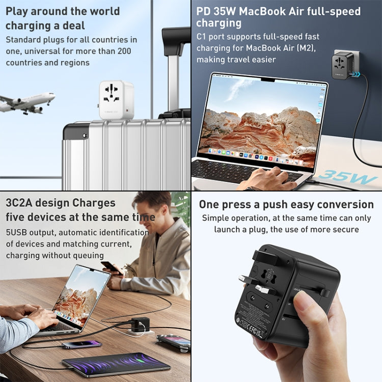 MOMAX 1-World UA9 PD 35W 快充充電器