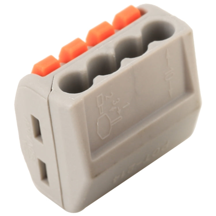 10個賣 4位 PCT系列建築布線連接器 LED燈具導線分線器 接線盒軟硬電線接頭