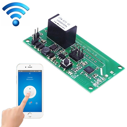 易微聯Sonoff SV 10A 單路 裸板 手機APP遠程wifi智能開關改裝件 DC 5V-24V