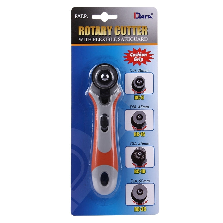 DAFA圓形虛線滾輪切刀 旋轉式裁縫切割刀
