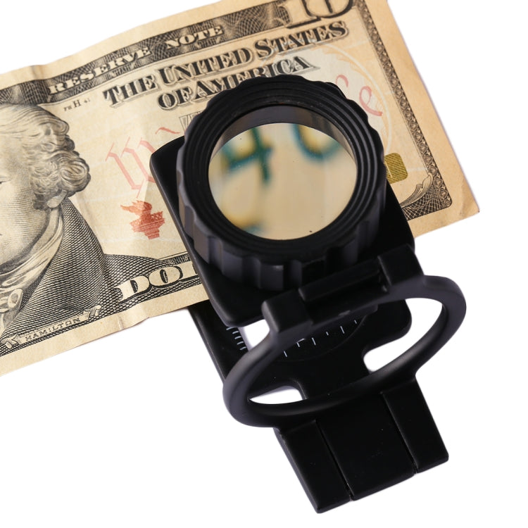 10倍雙鏡頭全金屬摺疊放大鏡台式照布鏡