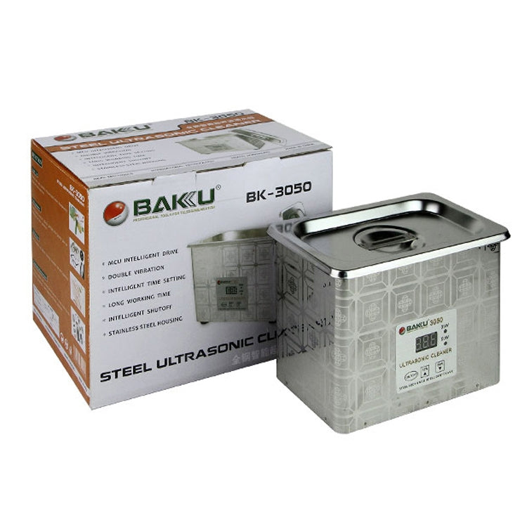 BAKU BK-3050 35W/50W可調 0.8L 數顯超聲波清洗機 AC 110V