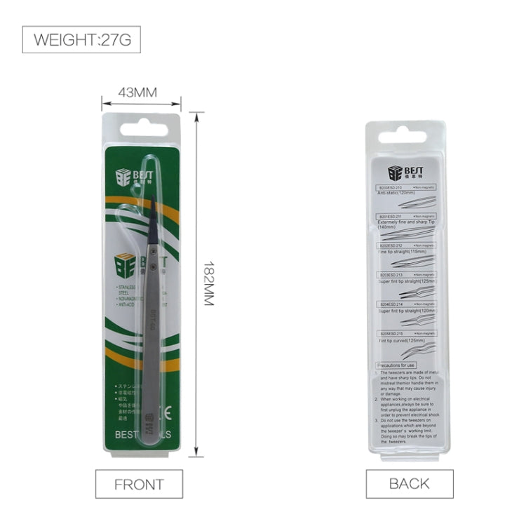 BEST BST-00換頭鑷子 適用於手機電腦維修