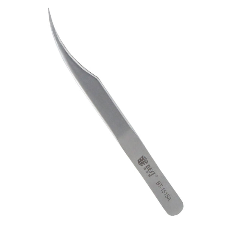 BEST BST-151SA  拉絲不銹鋼鑷子