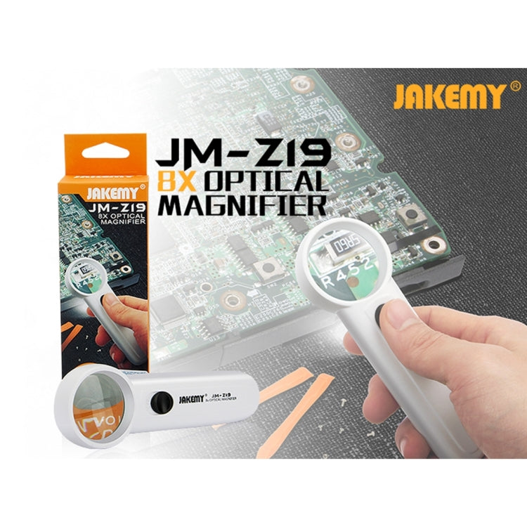 JAKEMY JM-Z19 8倍放大鏡 帶燈