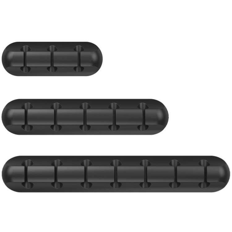 QS-357 3個裝 桌面充電數據線理線器套裝