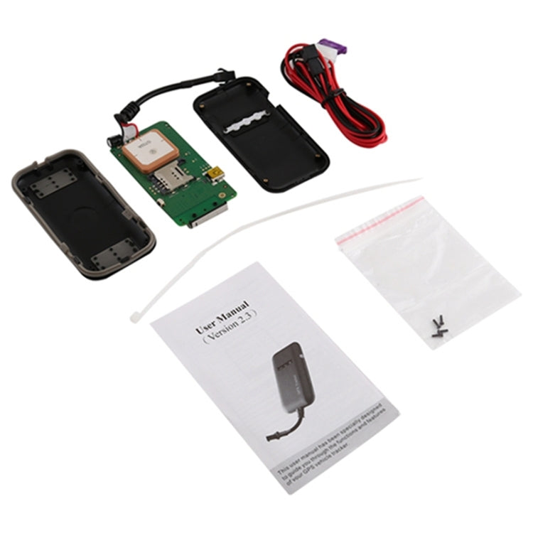 車/摩托車用 GPS定位追蹤器 帶 LED指示燈，內置天線GSM和GPS天線