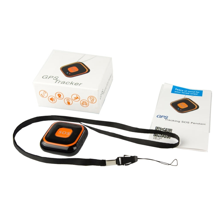 個人應急GSM LBS WiFi AGPS定位通訊器 定位吊墜 V28 中性