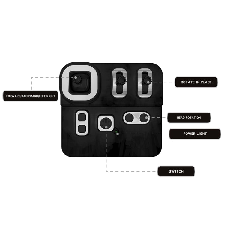 哆來趣 SW009 DIY不銹鋼拼裝遙控機器人互動益智玩具, MoFun SW(RC)009